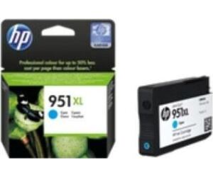 Cartucho de Tinta Original HP n951 XL Alta Capacidad/ Cian