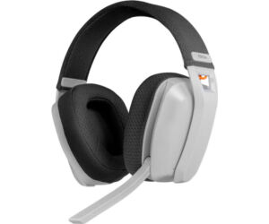 Auriculares Gaming Inalmbricos con Micrfono Krom Kanji/ Bluetooth/ USB 2.0/ Blancos