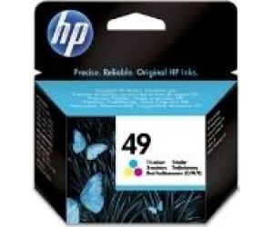 Cartucho tinta hp 49a 51649ae tricolor 22.8ml 350 -  600 -  610 -  640