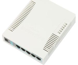 Switch Mikrotik CSS106-5G-1S 6 Puertos/ RJ45 10/100/1000/ SFP/ PoE