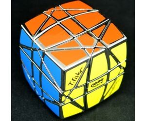 Cubo de rubik calvin's hexaminx plata