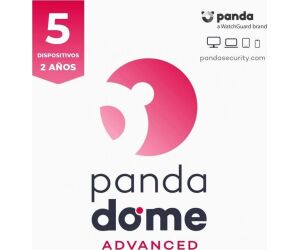 Antivirus panda dome advanced 5 dispositivos 2 aos esd licencia electronica