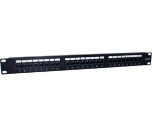 2LAN Patch Panel 19" CAT6A 24 Puertos UTP