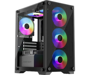 Caja Microatx Xc-201 Glass Argb Keepout