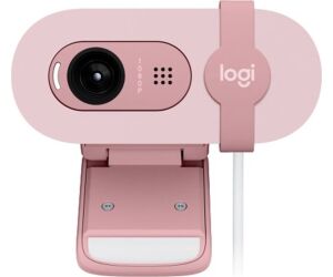 Webcam logitech brio 100 rosado full hd -  usb