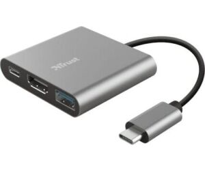 Trust Dalyx 3-in-1 Usb-c Adapter