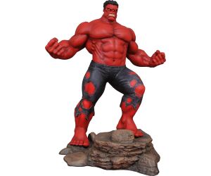 Figura diamond select toys marvel gallery diorama red hulk