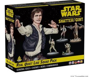 Juego de mesa star wars shatterpoint real quiet like squad pack edad recomendada 14 aos