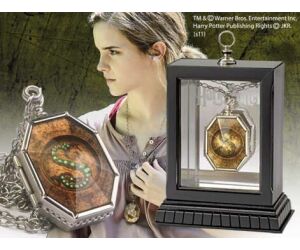 Replica the noble collection harry potter guardapelo horrocrux de salazar slytherin en expositor