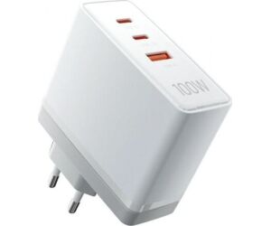 Cargador de Pared Vention FEGW0-EU/ 2xUSB Tipo-C/ 1xUSB/ 100W