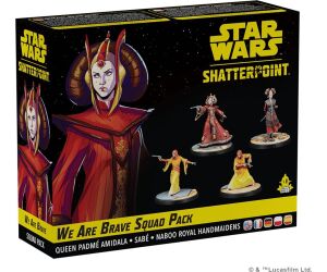 Juego de mesa star wars shatterpoint we are brave squad pack edad recomendada 14 aos