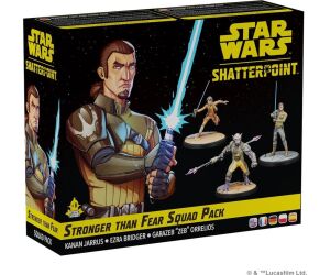 Juego de mesa star wars shatterpoint stronger than fear squad pack edad recomendada 14 aos