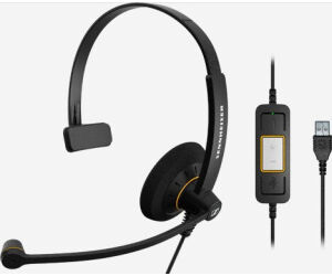 Auriculares micro epos sennheiser sc 30 usb ml cableado - monoaural - cancelacin de ruido - voz hd