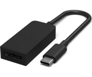 Adaptador usb tipo c a display port microsoft surface 16cm -  macho - hembra -  negro