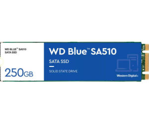 Disco duro interno ssd wd western digital blue sa510 wds250g3b0b 250gb m.2 2280 sata3