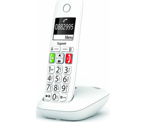 Gigaset E290 Teléfono DECT/analógico Identificador de llamadas Blanco