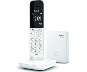 Telefono Gigaset Cl390 Inalambrico Analogico Blanco Identificador Llamada