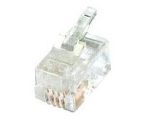 Conector RJ11 telfono (bolsa x10)