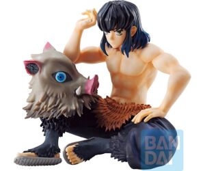 Figura bandai ichibansho demon slayer kimetsu no yaiba inosuke hashibira 10 cm exclusiva