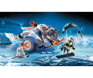 Playmobil espias spy team planeador de nieve