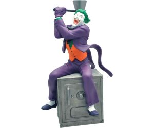 Figura hucha plastoy dc comics joker sentado en caja fuerte