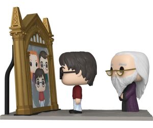 Funko pop moment harry potter espeo de oesed harry & dumbledore 63144