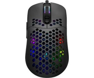 Mouse raton optico deepcool mc310 negro cable 1.3m -  7 botones -  12800 dpi -  rgb