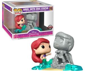 Funko pop moment disney la sirenita princesa ariel con estatua de eric 58795