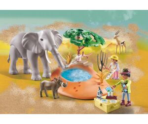 Playmobil wiltopia elefante en la charca