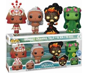 Funko pop disney vaiana pack de 4