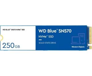 Disco duro interno ssd wd western digital blue wds250g3b0c 250gb m.2 nvme pci express