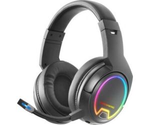 Auriculares Gaming Inalmbricos con Micrfono Mars Gaming MHW100/ Jack 3.5/ Negros