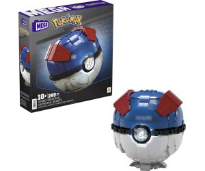 Figura mattel mega construx pokemon jumbo great ball 299 pcs