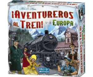 Juego de mesa asmodee aventureros al tren! europa pegi 8