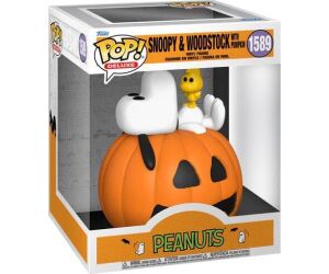 Funko pop peanuts snoopy & woodstock with pumpkin