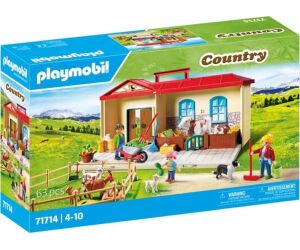 Playmobil granja maletn