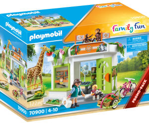 Playmobil family fun consulta veterinaria en el zoo