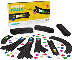 Extensiones vias de tren intelino tren robot intelino