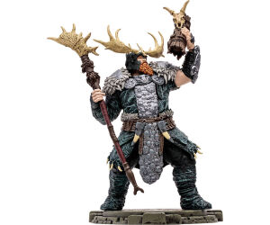 Figura mcfarlane toys world of warcraft orc warrior & orc shaman rare 15cm