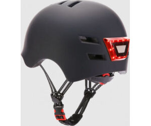 Youin Casco Con Led Frontal Y Trasero Negro  (talla L)