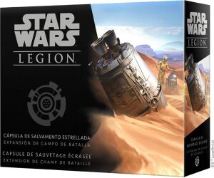 Juego de mesa star wars legion : capsula de salvamento estrellada pegi 14