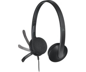 Auriculares Logitech H340/ con Micrfono/ USB/ Negros