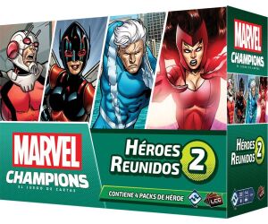 Juego de mesa heroes reunidos 2 edad recomendada 14 aos