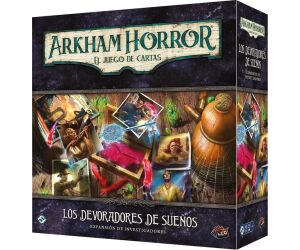 Juego de mesa arkham horror lcg los devoradores de sueos expansion investigacion edad recomendada 14 aos