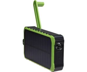 Powerbank solar denver con dinamo de manivela 10000mah