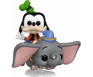 Funko pop ride supdlx disney world 50th aniversario goofy volando con dumbo 50571