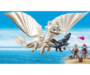 Playmobil como entrenar a tu dragon furia diurna y bebe dragon con nios