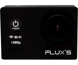 Camara aventura fluxs caribe negro full hd 1080p pantalla 2pulgadas - wifi carcasa acuatica - accesorios