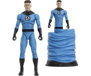 Figura diamond collection marvel collector 4 fantasticos mr fantastico