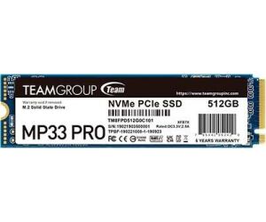 DISCO DURO M.2 512GB TEAMGROUP MP33 PRO GEN3x4 PCI-E 3.0